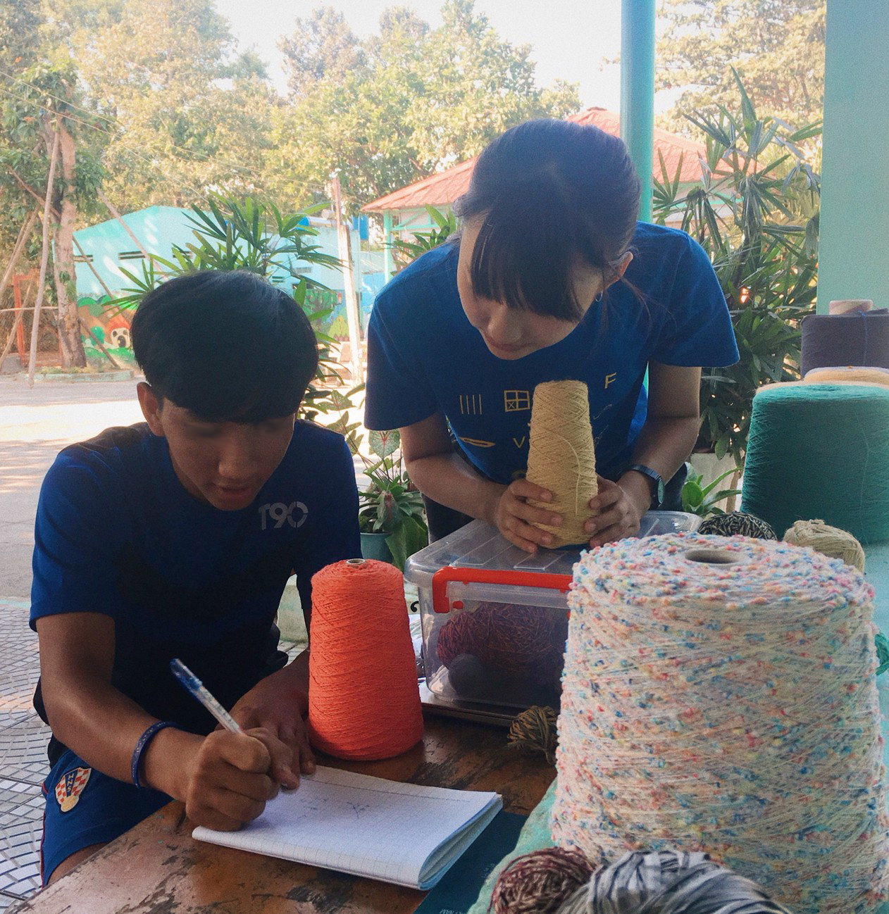 ●跳脫語言的框架進行教學、交流