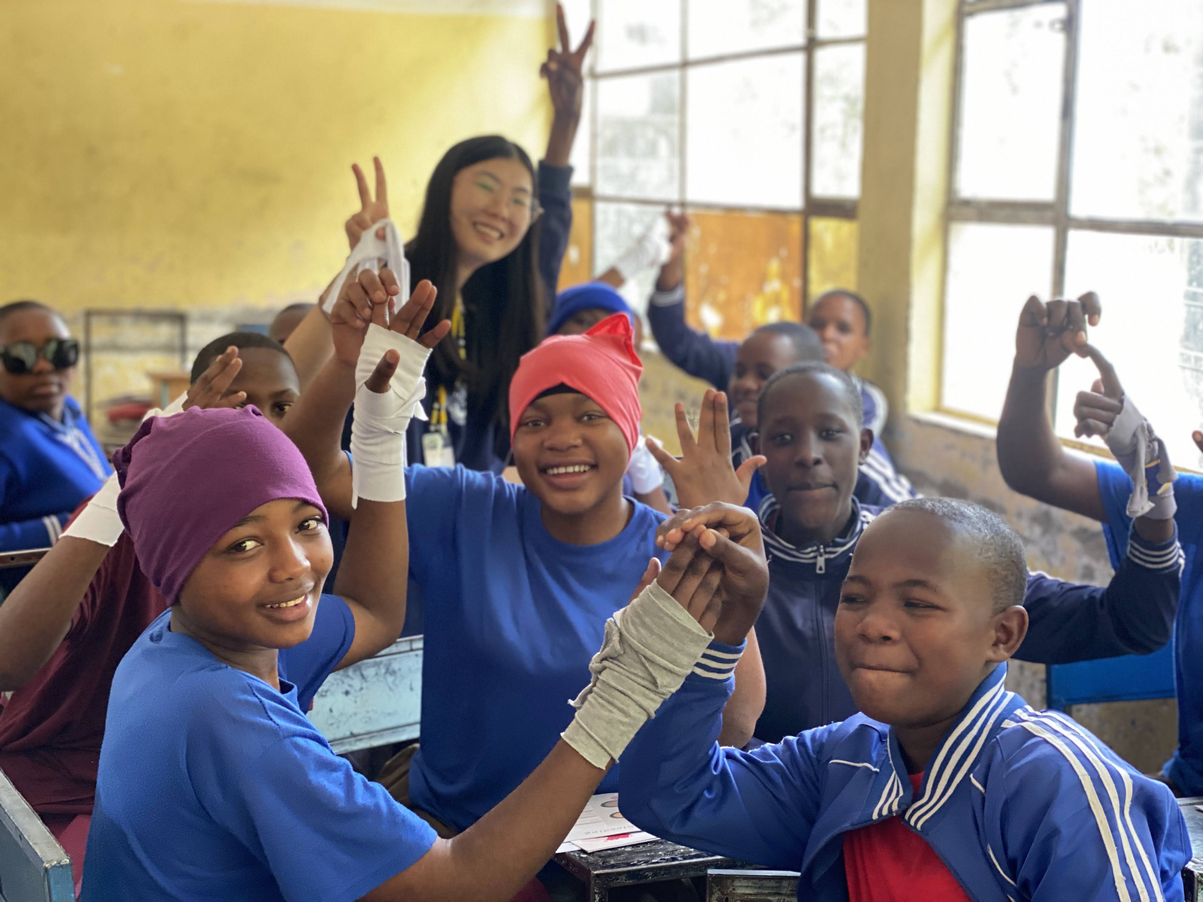 中學生衛教：運動傷害-學生實作包紮