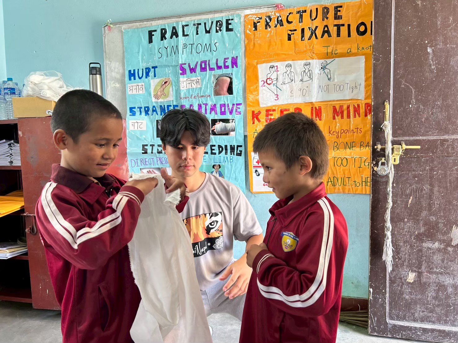 骨折包紮課程實作