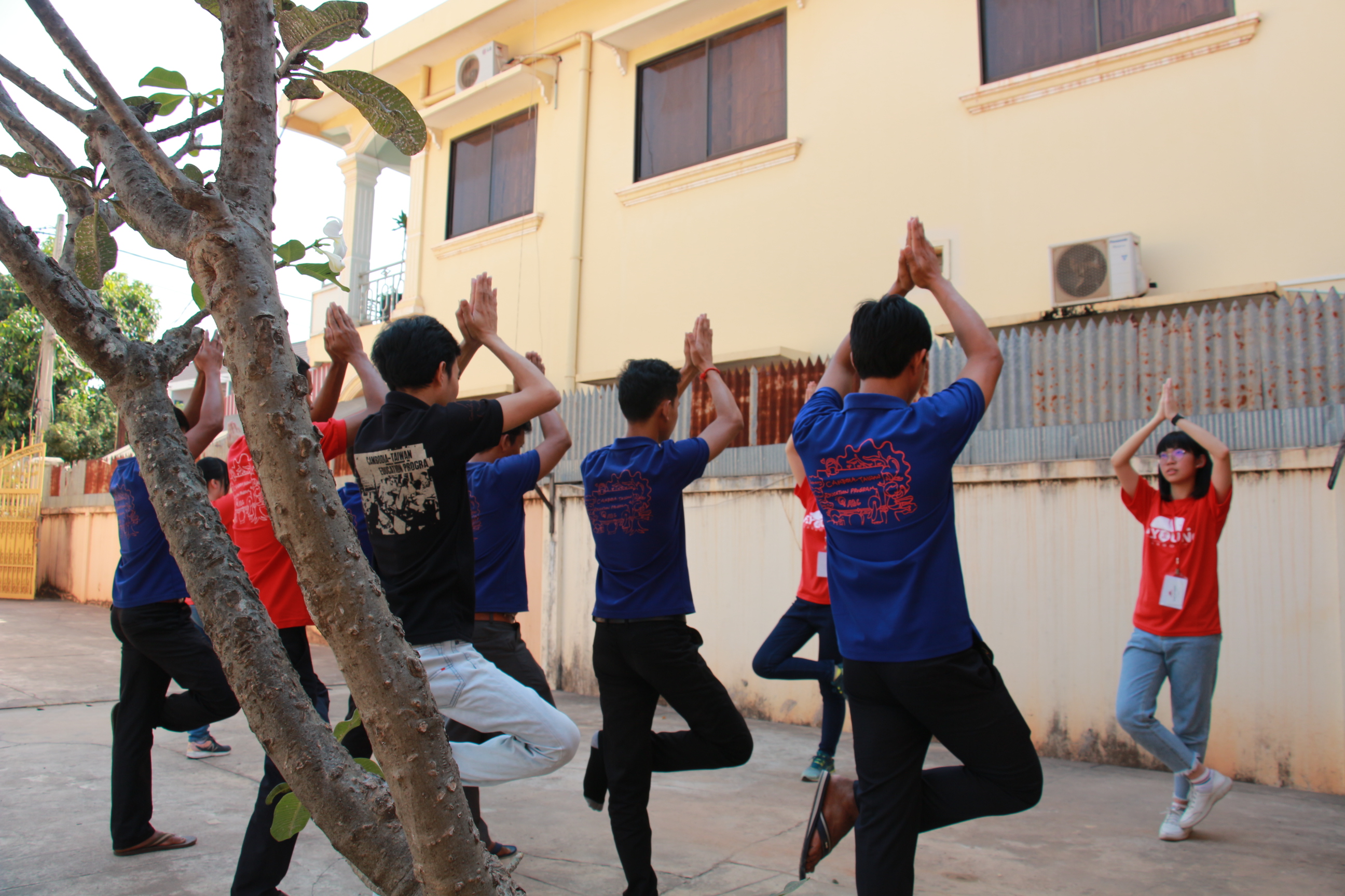 CTEP專案-心靈健康瑜珈教學，藉由瑜珈的動作使身心靈得以放鬆